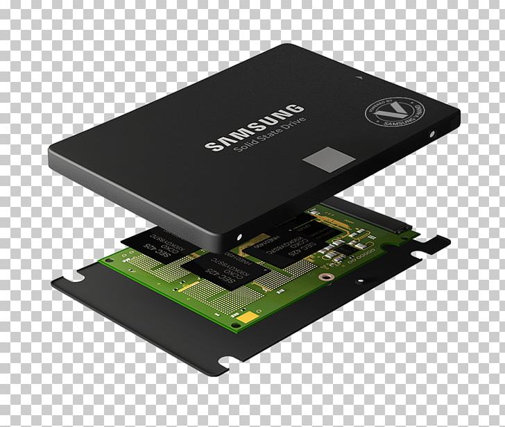 Flash Memory Hard Drives Samsung 850 EVO SSD Solid-state Drive PNG, Clipart, Computer, Computer Hardware, Electronic Device, Electronics, Hard Disk Drive Free PNG Download