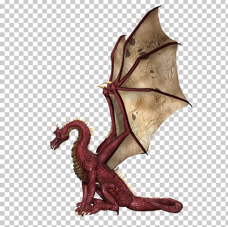 Dragon Red And Brown Wings Sitting PNG, Clipart, Comics And Fantasy, Dragons Free PNG Download