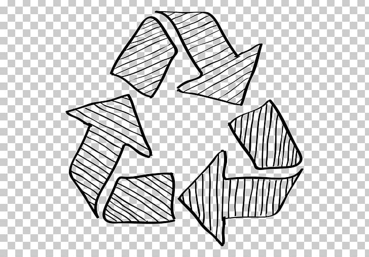 Recycling Symbol Drawing PNG, Clipart, Angle, Area, Arrow, Black, Black And White Free PNG Download