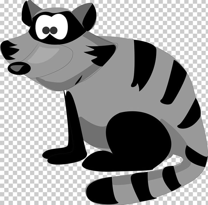 Cartoon Raccoon Comics PNG, Clipart, Animal, Animals, Bear, Black, Black And White Free PNG Download