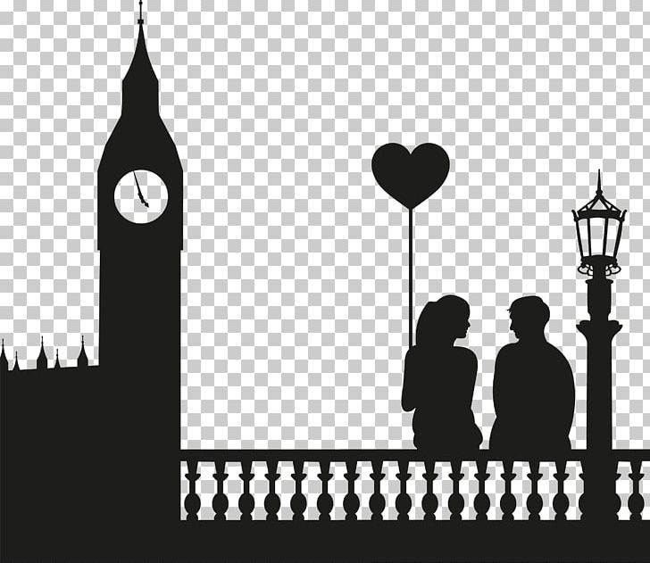 Big Ben Eiffel Tower Silhouette PNG, Clipart, Big Ben, Black And White, Brand, City Of London, Computer Wallpaper Free PNG Download