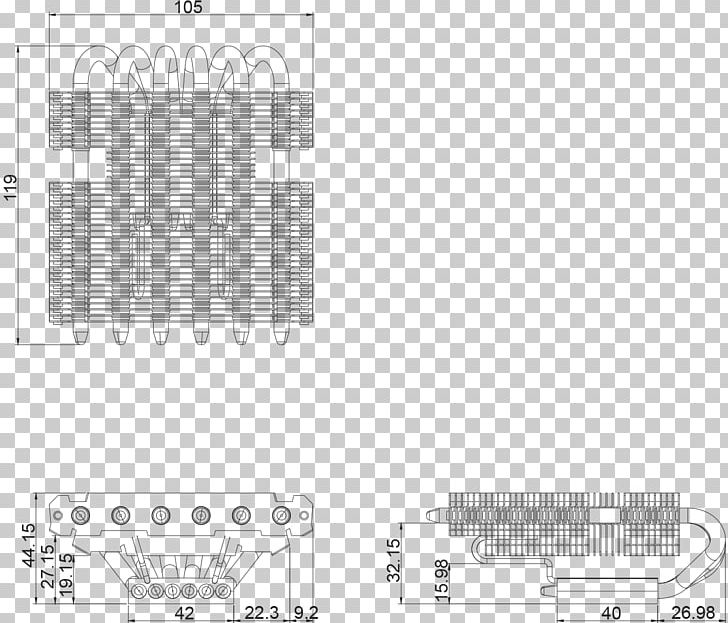 Thermalright Computer System Cooling Parts Central Processing Unit Brand PNG, Clipart, Angle, Area, Black And White, Brand, Central Processing Unit Free PNG Download