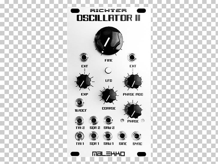 Doepfer A-100 Low-frequency Oscillation Electronic Oscillators Analogue Electronics Modular Synthesizer PNG, Clipart, Analog Signal, Analogue Electronics, Audio, Black And White, Delay Free PNG Download