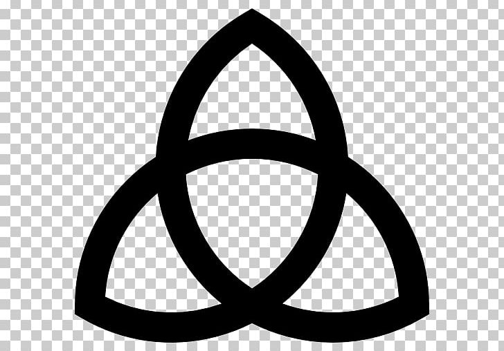 Triquetra Symbol Paganism Wicca PNG, Clipart, Area, Artwork, Black And White, Celtic Knot, Christian Symbolism Free PNG Download