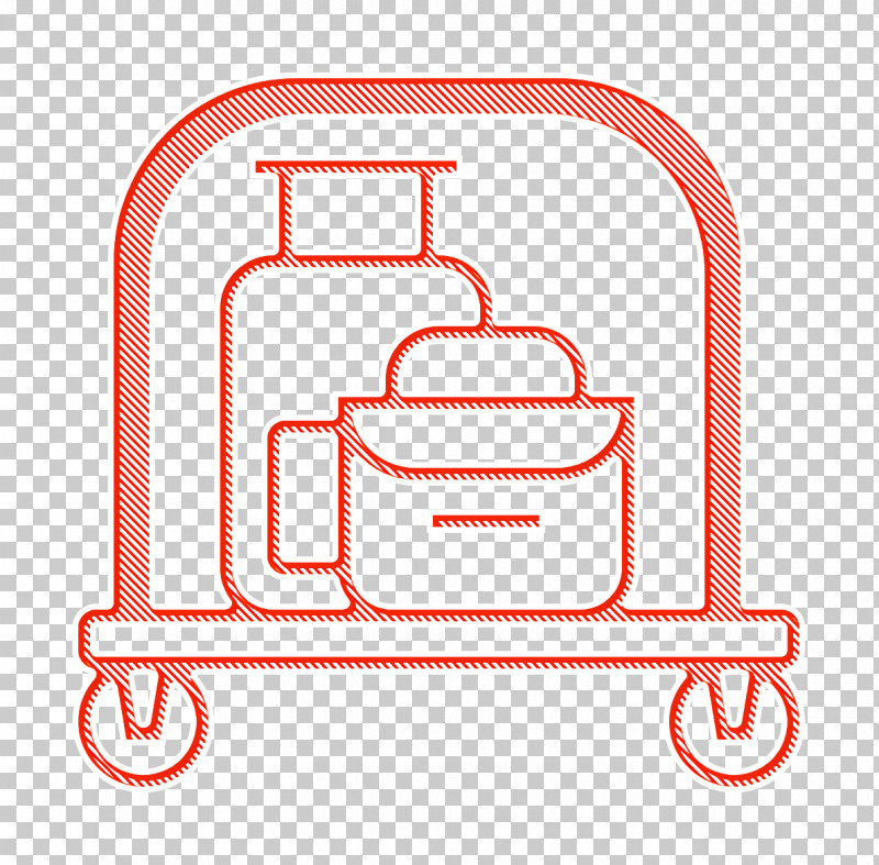 Hotel Services Icon Luggage Icon Hotel Cart Icon PNG, Clipart, Angle, Area, Hotel Cart Icon, Hotel Services Icon, Line Free PNG Download