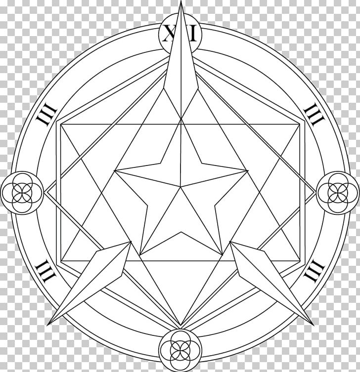 Line Art Magic Circle Drawing PNG, Clipart, Angle, Area, Art, Artwork, Black And White Free PNG Download
