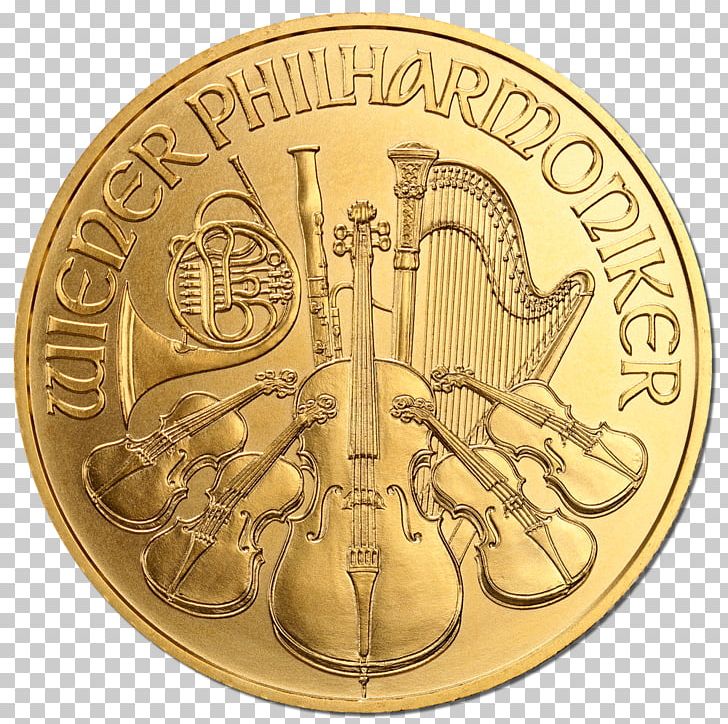 Austrian Silver Vienna Philharmonic Bullion Coin Gold As An Investment PNG, Clipart, 1 Oz, Austrian Mint, Brass, Bullion, Bullion Coin Free PNG Download