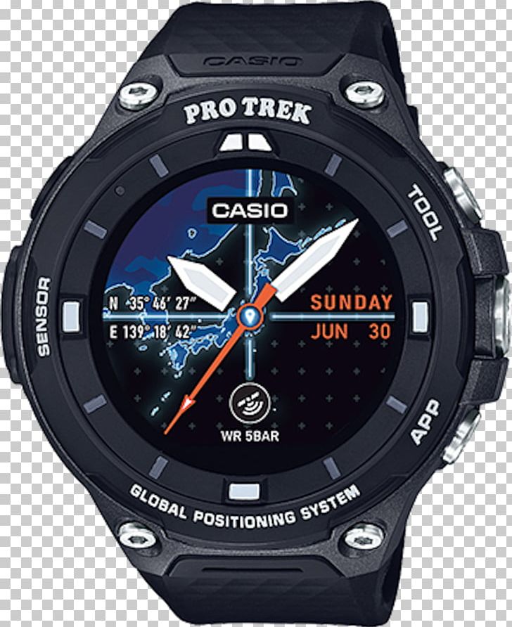 Casio PRO TREK Smart WSD-F20 Smartwatch PNG, Clipart, Accessories, Brand, Casio, Casio Pro Trek Smart Wsdf20, F 20 Free PNG Download