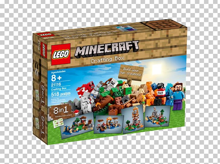 Lego Minecraft LEGO 21116 Minecraft Crafting Box Toy PNG, Clipart, Ebay, Gift, Lego, Lego 21116 Minecraft Crafting Box, Lego Minecraft Free PNG Download
