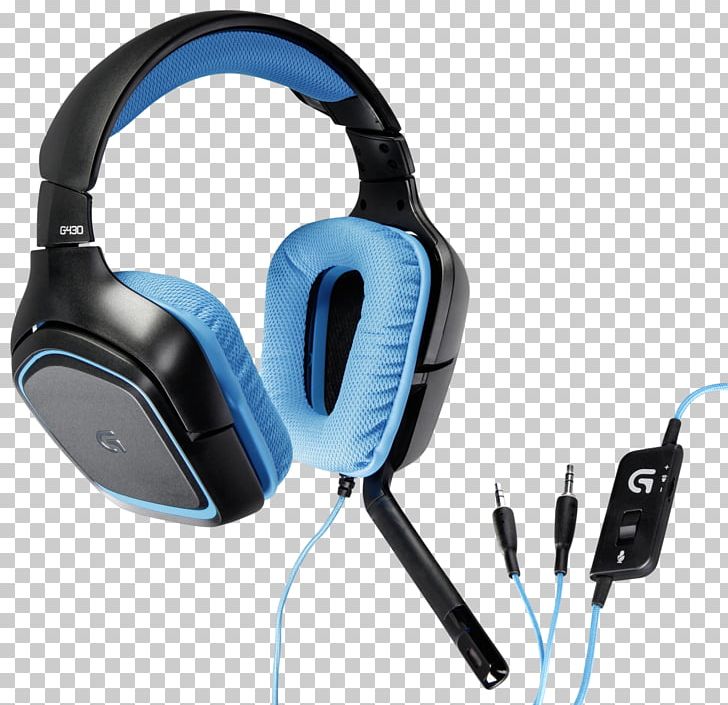 Logitech G430 Microphone Headphones Headset PNG, Clipart, 71 Surround Sound, Audi, Audio Equipment, Computer, Computer Keyboard Free PNG Download