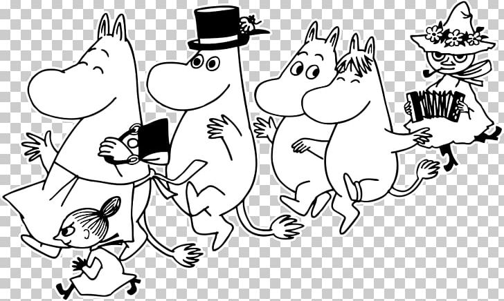 Moominvalley Little My Moomins Moomintroll Moominland Midwinter PNG, Clipart, Angle, Area, Arm, Art, Black Free PNG Download