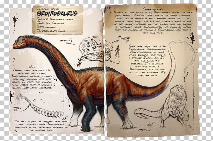 ARK: Survival Evolved Brontosaurus Dinosaur Apatosaurus PlayStation 4 PNG, Clipart, Apatosaurus, Argentavis Magnificens, Ark Survival Evolved, Brontosaurus, Coelacanth Free PNG Download