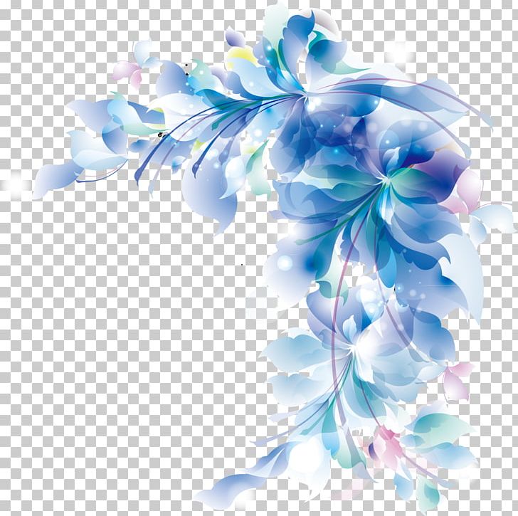 Floral Design Wild Iris Ridge Flower Blue PNG, Clipart, 3d Computer Graphics, Computer Wallpaper, Corner Flower, Corner Vector, Decorative Motifs Free PNG Download