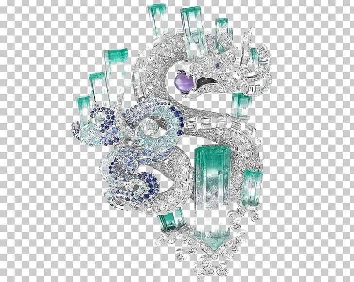 Van Cleef & Arpels Jewellery Dragon Brooch Diamond PNG, Clipart, Aquamarine, Birthstone, Bling Bling, Body Jewelry, Cartier Free PNG Download