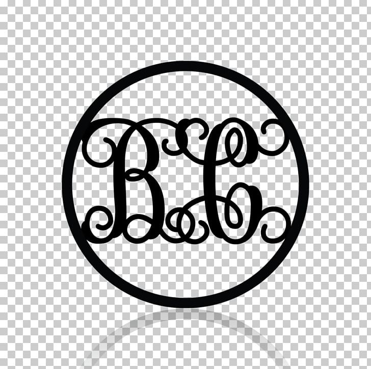 Monogram Initial Wedding Invitation Letter Logo PNG, Clipart, Area, Black, Black And White, Brand, Circle Free PNG Download
