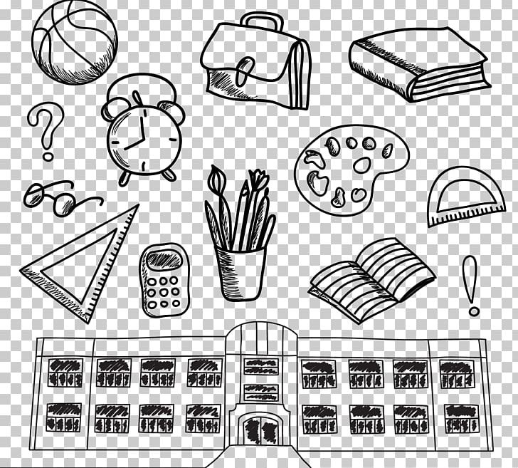 School Doodle Drawing Icon PNG, Clipart, Angle, Auto Part, Child, Encapsulated Postscript, Hand Free PNG Download