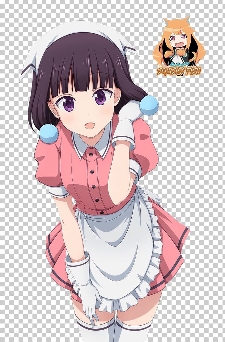 Blend S Anime Drawing PNG, Clipart, Anime, Art, Artwork, Black Hair, Blend Free PNG Download