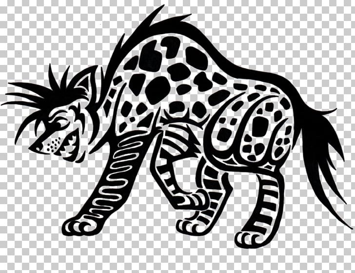 Striped Hyena Tattoo Art Spotted Hyena PNG, Clipart, Animal, Animals, Art, Artwork, Big Cats Free PNG Download