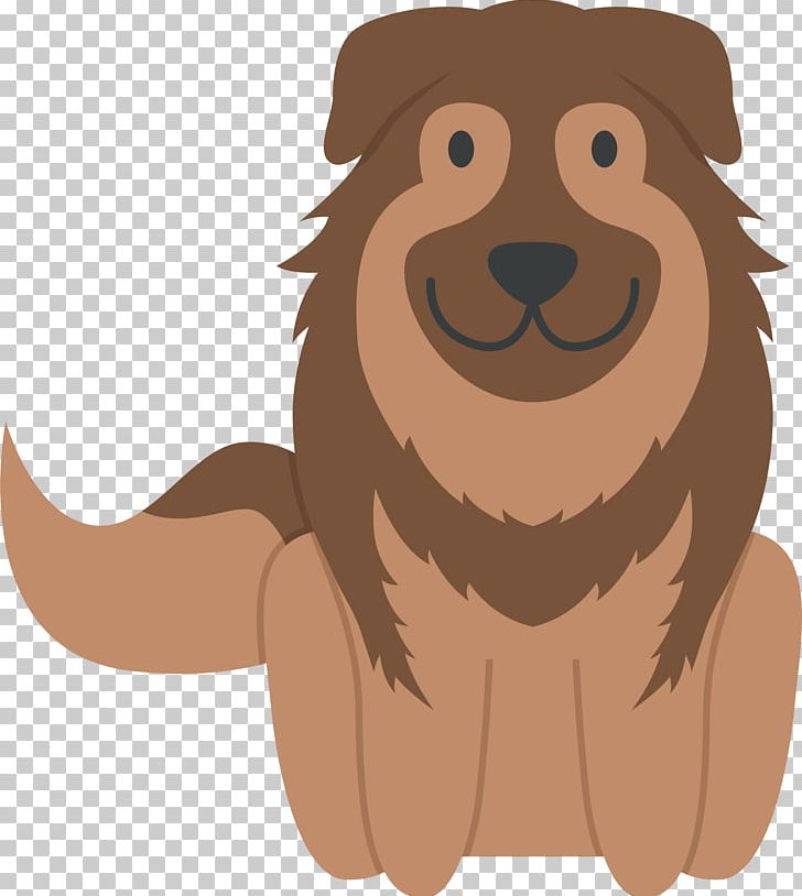 Puppy Dog Lion Euclidean PNG, Clipart, Animal, Animals, Bear, Big Cats, Brown Background Free PNG Download