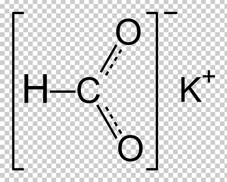 Potassium Formate Sodium Formate Sodium Bicarbonate PNG, Clipart, Ammonium Formate, Angle, Area, Bicarbonate, Black Free PNG Download