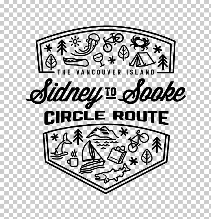 Sooke Sidney Logo White Brand PNG, Clipart, Area, Art, Black, Black And White, Brand Free PNG Download