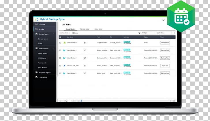Computer Program QNAP Systems PNG, Clipart, Backup, Computer, Computer Program, Data, Disaster Recovery Free PNG Download