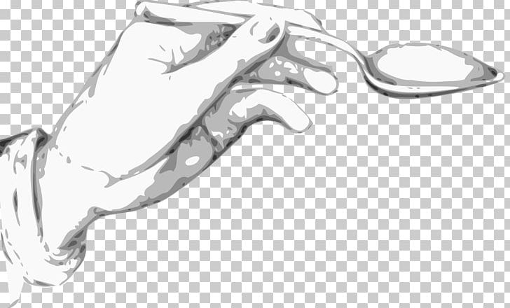 Drawing Hand Spoon PNG, Clipart, Arm, Artwork, Automotive Design, Black And White, Body Jewelry Free PNG Download