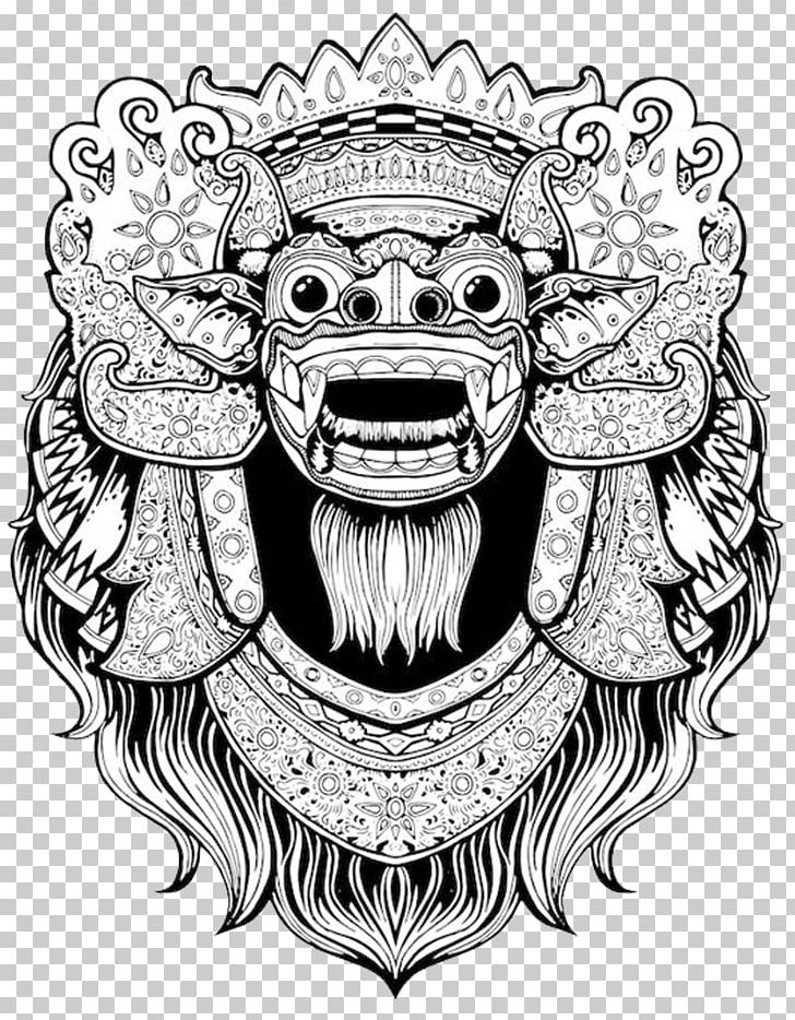 Balinese Art T-shirt Barong Drawing PNG, Clipart, Art, Bali, Balinese Art, Balinese People, Barong Free PNG Download