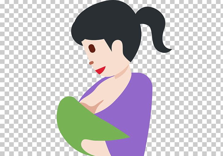 Breastfeeding Emoji Mother Infant Pregnancy PNG, Clipart, Arm, Black Hair, Breastfeeding, Cartoon, Child Free PNG Download