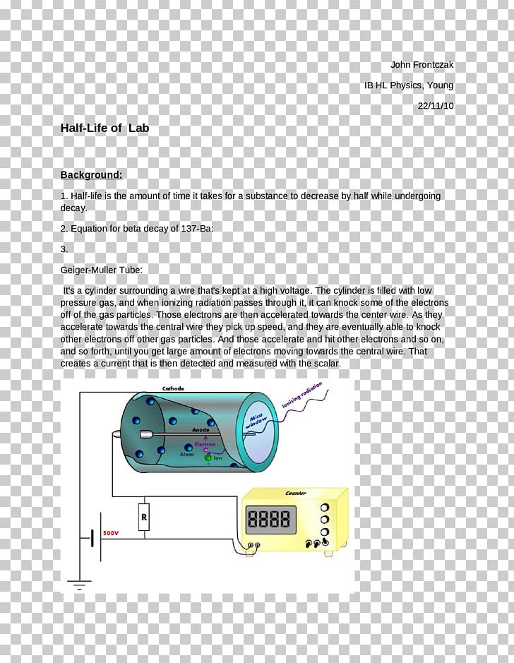 Gaseous Ionization Detectors Geiger Counters Particle Detector Scintillation Counter PNG, Clipart, Brand, Cation, Counter, Diagram, Document Free PNG Download