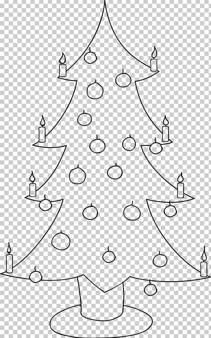 Christmas Tree Christmas Ornament Coloring Book New Year PNG, Clipart, Angle, Area, Art, Ausmalbild, Black And White Free PNG Download