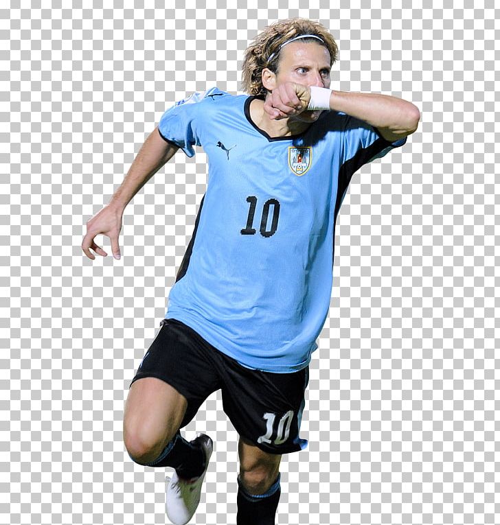 Diego Forlán Jersey Football Player Team Sport PNG, Clipart, Alejandra, Ball, Blue, Clothing, Fashion Free PNG Download