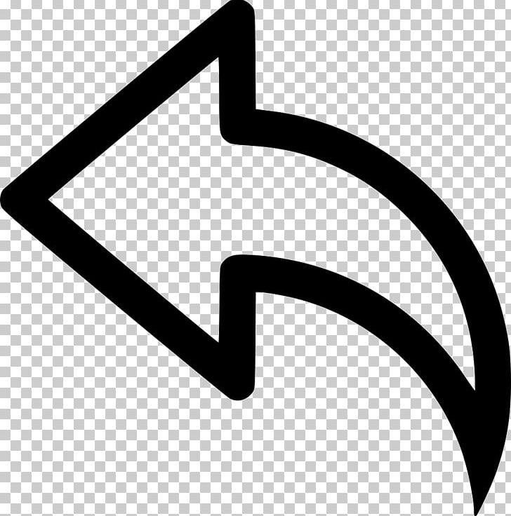 Computer Icons Undo PNG, Clipart, Angle, Area, Arrow, Black And White, Button Free PNG Download