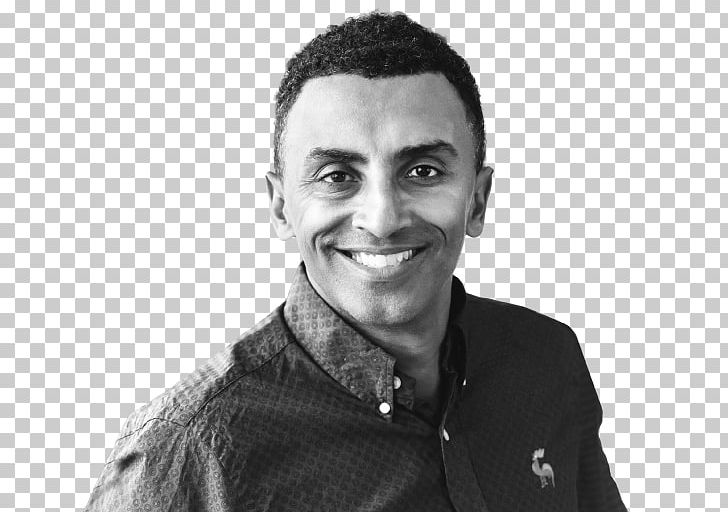 Marcus Samuelsson Ethiopia Restaurant Chef Red Rooster PNG, Clipart, Black And White, Celebrity Chef, Chef, Chin, Cooking Free PNG Download
