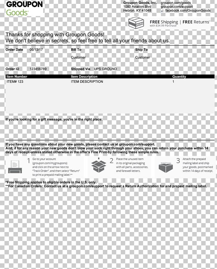 Order Fulfillment Receipt Third-party Logistics Retail PNG, Clipart, Area, Bellacorcom Inc, Black And White, Document, Drop Shipping Free PNG Download