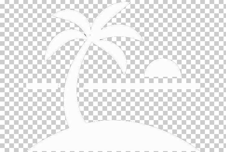 White Tree Font PNG, Clipart, Black And White, Circle, Line, Palm Tree Island, Plant Free PNG Download