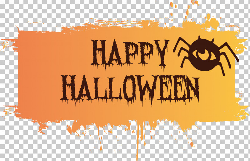 Happy Halloween PNG, Clipart, Banner, Happy Halloween, Logo, M, Text Free PNG Download