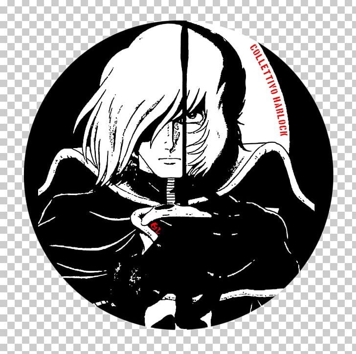 Phantom F. Harlock II T-shirt Space Pirate Captain Harlock Fashion Clothing PNG, Clipart, Amazoncom, Art, Black, Black And White, Cartoon Free PNG Download