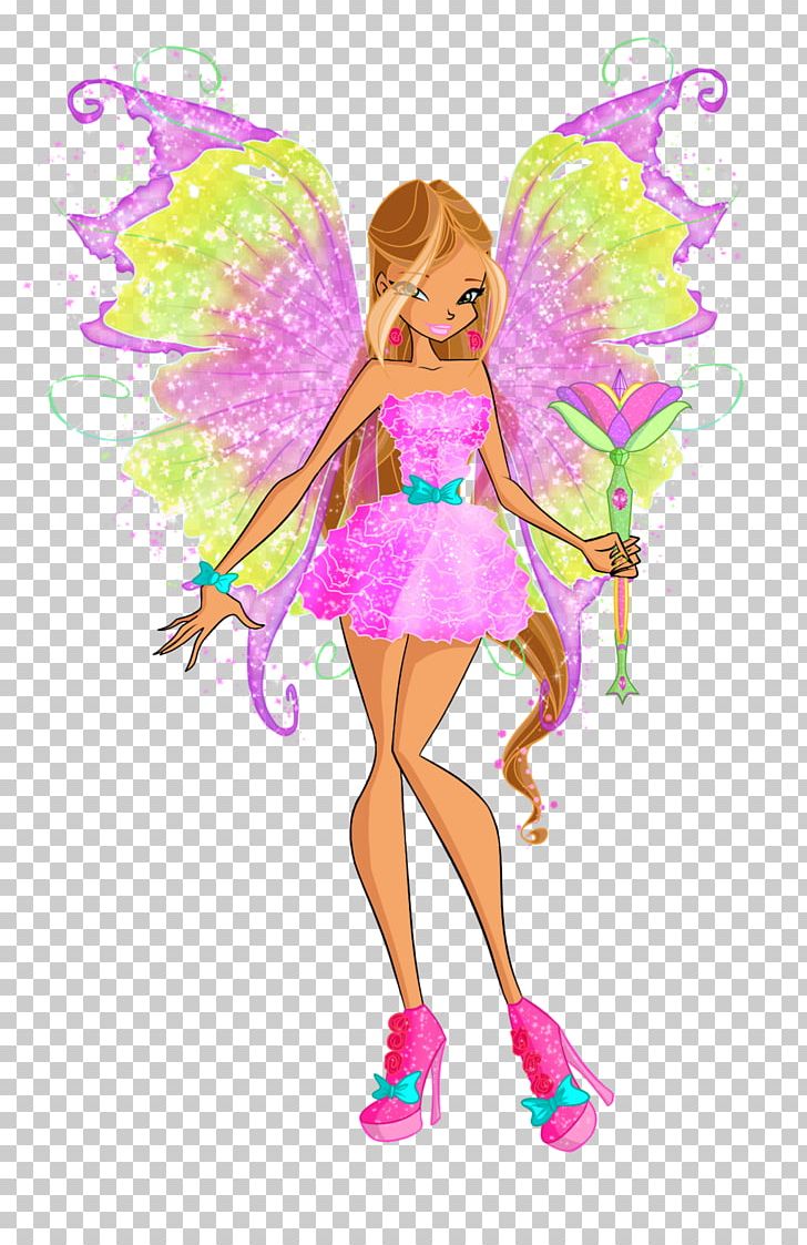 Flora Stella Musa Mythix Winx Club PNG, Clipart, Barbie, Deviantart, Doll, Fairy, Fashion Illustration Free PNG Download