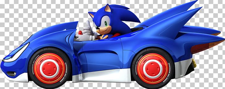Sonic & Sega All-Stars Racing Sonic The Hedgehog Sonic & All-Stars Racing Transformed Sonic Forces Sonic R PNG, Clipart, Amp, Ariciul Sonic, Automotive Design, Blue, Car Free PNG Download