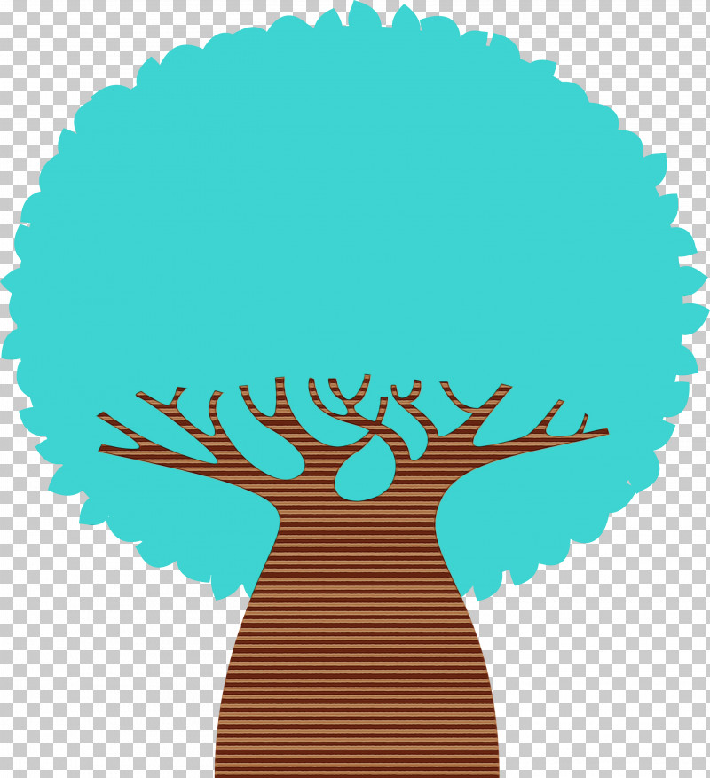 Leaf Teal M-tree Line Area PNG, Clipart, Abstract Tree, Area, Biology, Cartoon Tree, Leaf Free PNG Download
