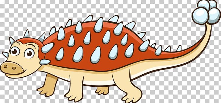 Dinosaur Ankylosaurus Euoplocephalus Cartoon PNG, Clipart, Animation, Ankylosauridae, Ankylosaurus, Carnivoran, Cartoon Free PNG Download