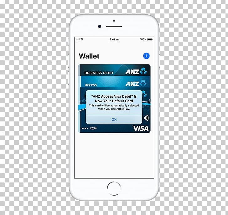 Feature Phone Smartphone Australia And New Zealand Banking Group Apple Pay PNG, Clipart, Apple Pay, Bank, Debit Card, Electronic Device, Electronics Free PNG Download