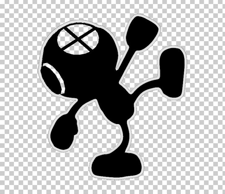 Super Smash Bros. Melee Super Smash Bros. For Nintendo 3DS And Wii U GameCube Mr. Game And Watch Video Game PNG, Clipart, Black And White, Character, Fictional Character, Game, Gamecube Free PNG Download