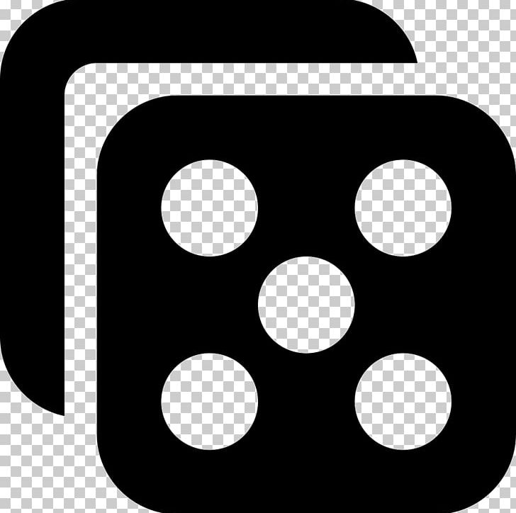Computer Icons Dice PNG, Clipart, Black, Black And White, Circle, Computer Icons, Computer Software Free PNG Download