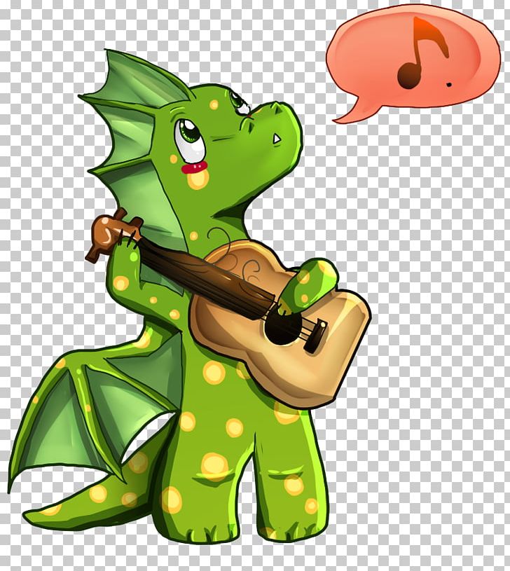 Guitar Dragon Drawing PNG, Clipart, Air Guitar, Amphibian, Art, Cartoon, Deviantart Free PNG Download