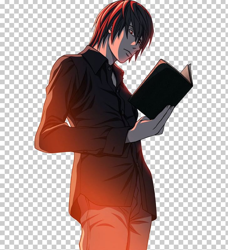 Light Yagami Ryuk Near Mello PNG, Clipart, Arm, Black Hair, Brown Hair, Cartoon, Death Free PNG Download