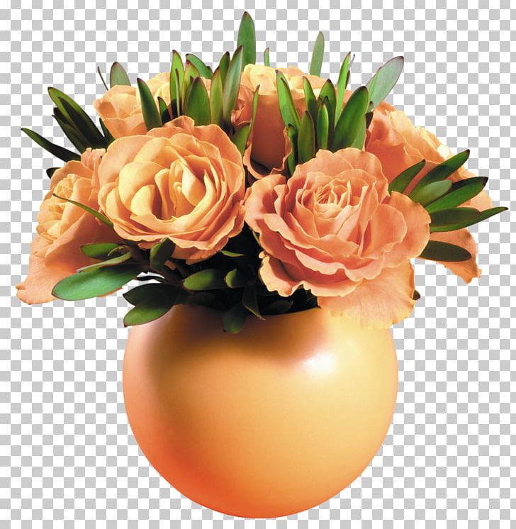 Rose Flower Vase Yellow PNG, Clipart, Artificial Flower, Clipart, Color, Desktop Wallpaper, Floral Design Free PNG Download