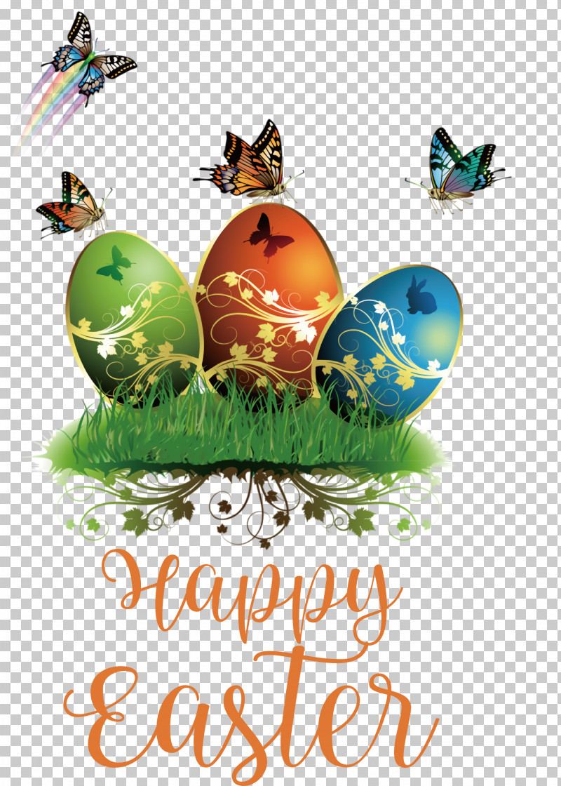 Happy Easter Easter Day PNG, Clipart, Butterflies, Chicken, Easter Basket, Easter Bunny, Easter Day Free PNG Download