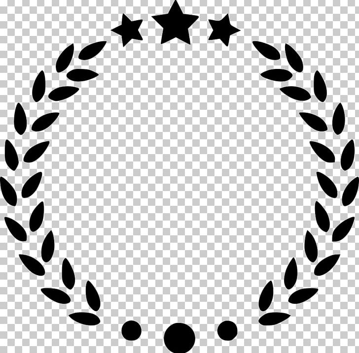 Computer Icons Award Medal Laurel Wreath PNG, Clipart, Artwork, Award, Black, Black And White, Branch Free PNG Download